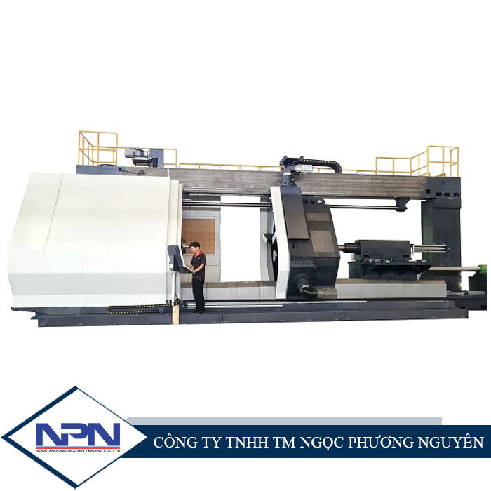 Máy tiện nhiều con lăn và vành bánh xe