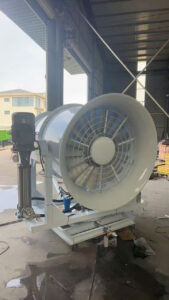 Máy Phun Sương Dập Bụi, Làm Mát Phun Xa 100m Chính Hãng